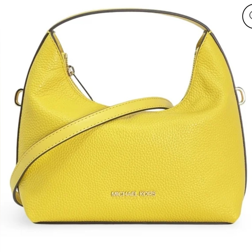 Michael Kors Ember Small Messenger Top Handle Handbag Crossbody Leather NWT